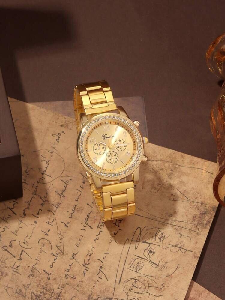 طقم ساعة نسائية فاخرة