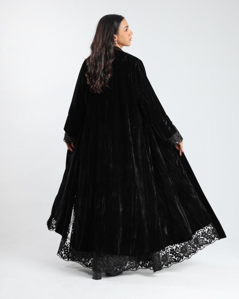 Velvet abaya