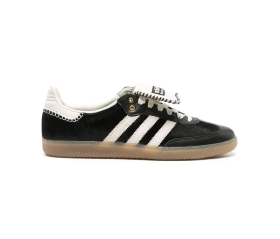 ADIDAS SAMBA , Wales Bonner - Black Pony Hair