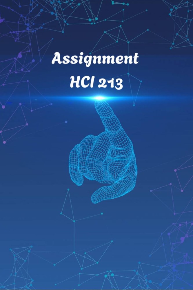 حل و تنسيق مادة HCI 213