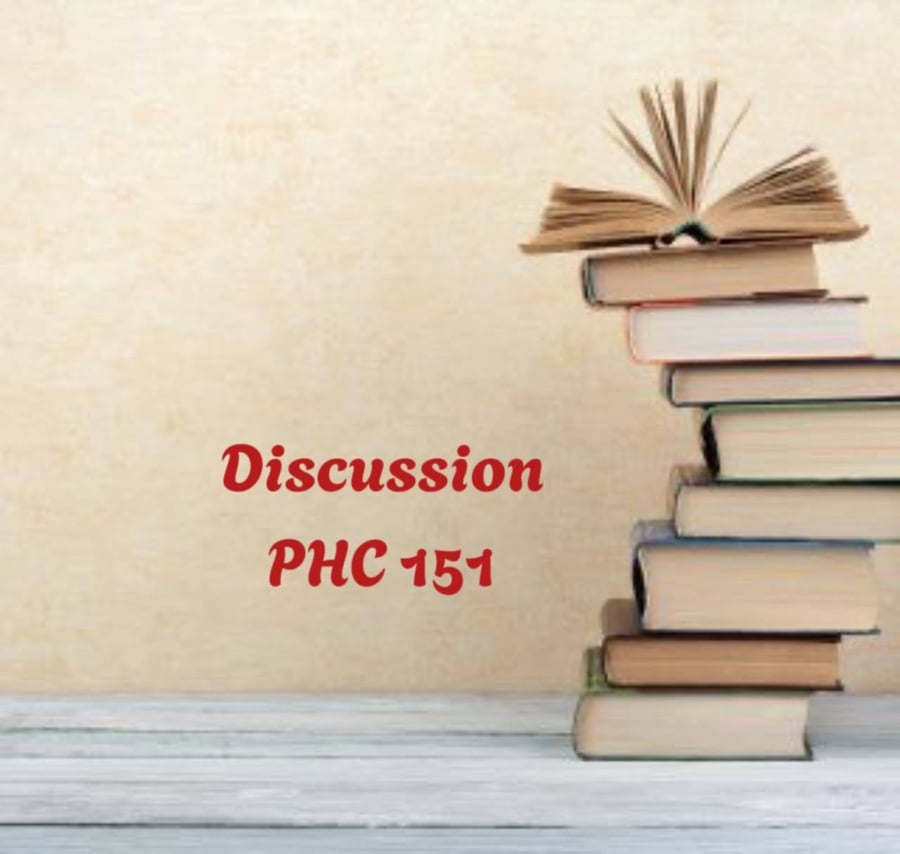 حل و تنسيق مناقشة مادة PHC 151