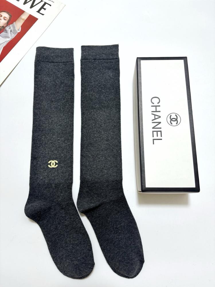 Chanel 3 pair of socks set