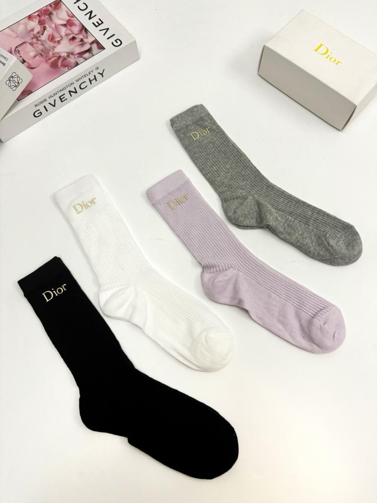 Dior 4 pair of socks set