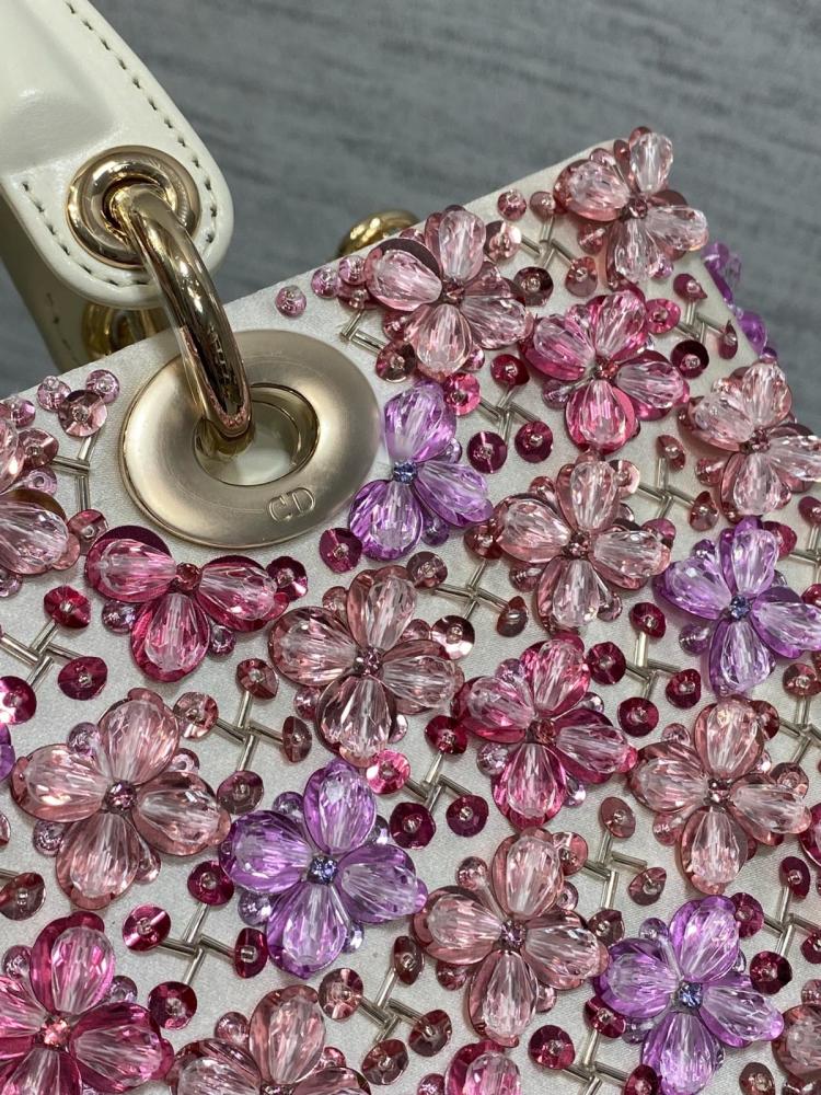 Crystal lady dior bag
