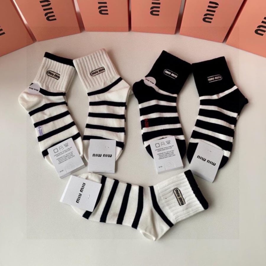 Miu Miu 5 pair of socks set