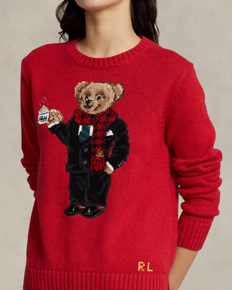 Ralph lauren bear sweater