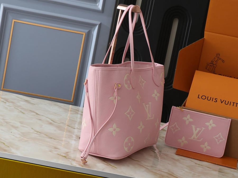 Lv pink tote bag