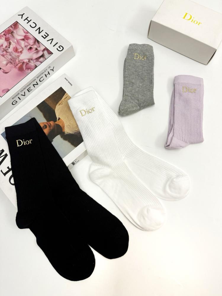 Dior 4 pair of socks set