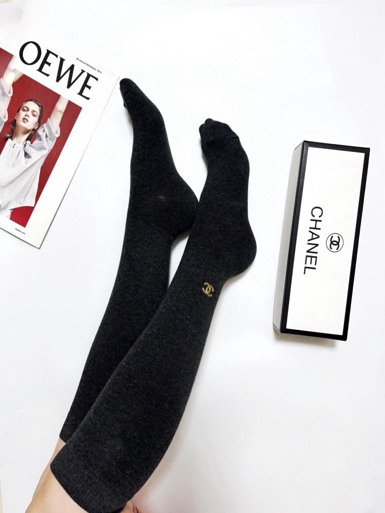 Chanel 3 pair of socks set