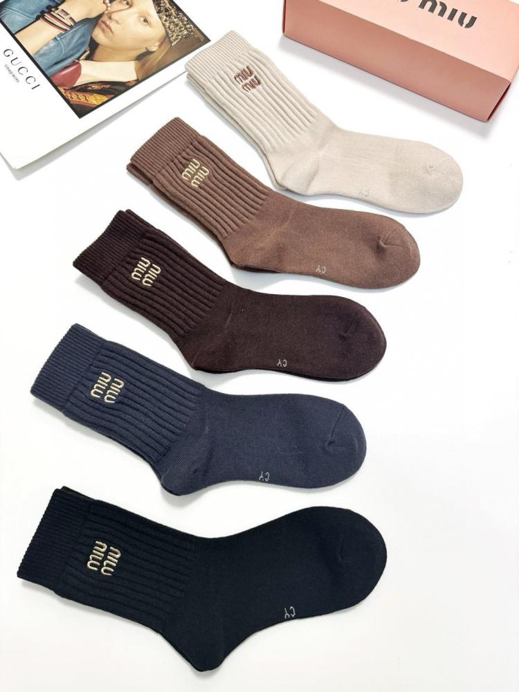Miu Miu 5 pair of socks set