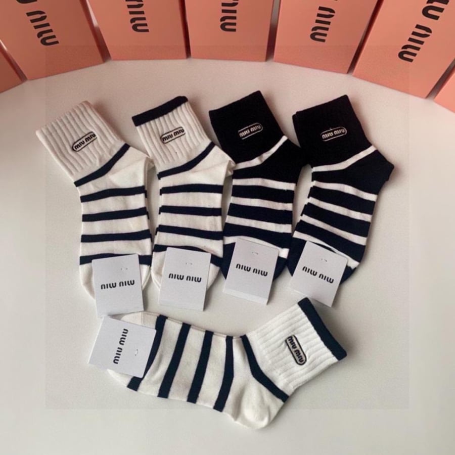 Miu Miu 5 pair of socks set