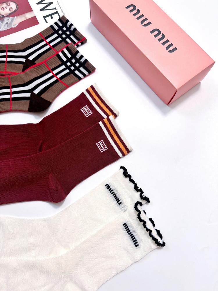 Miu Miu 5 pair of socks set