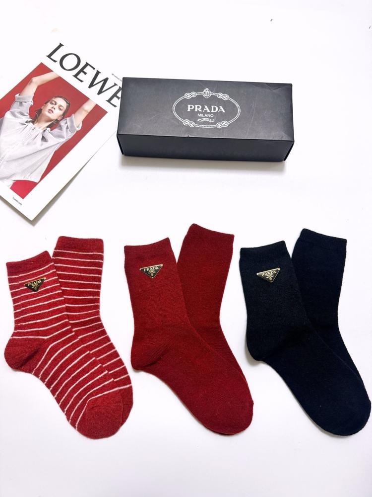Prada 3 pair of socks