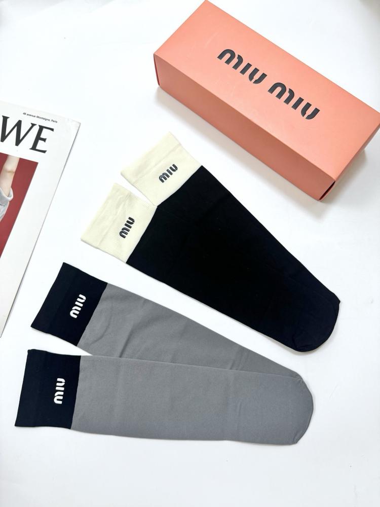 Miu Miu 2 pair of socks set