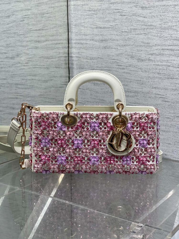 Crystal lady dior bag