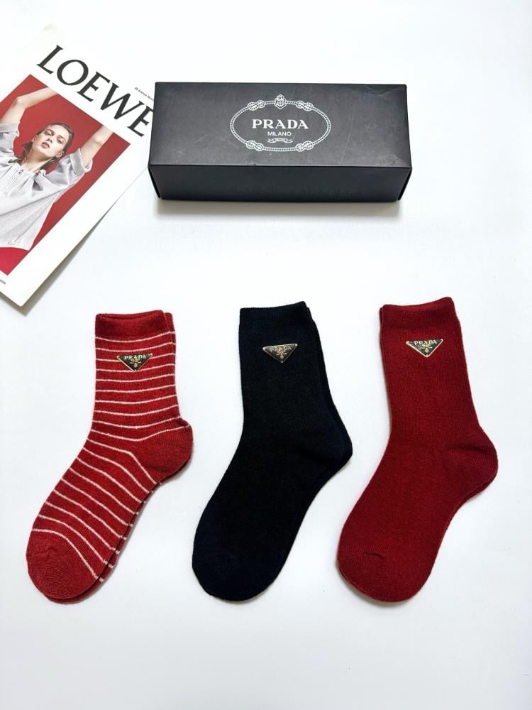 Prada 3 pair of socks