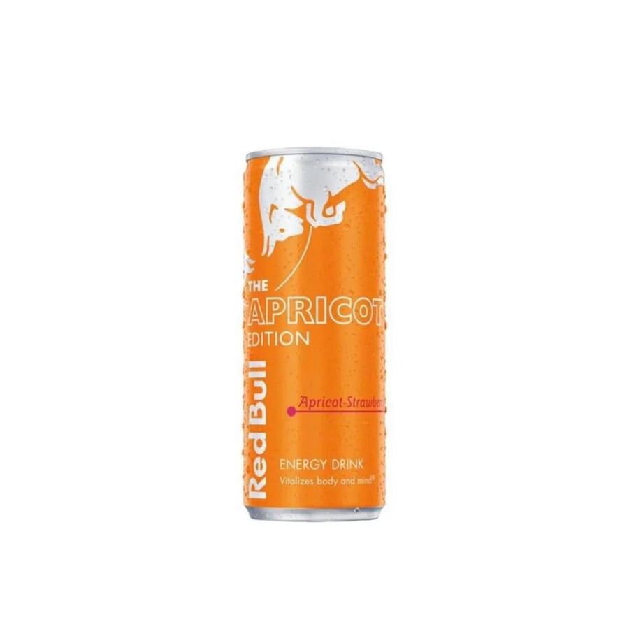 Red bull apricot & strawberry
