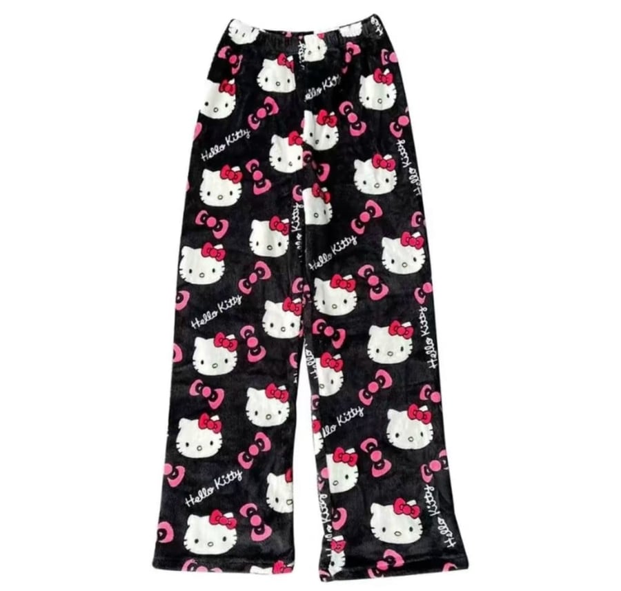 بنطلون هيلوكيتي hello kitty