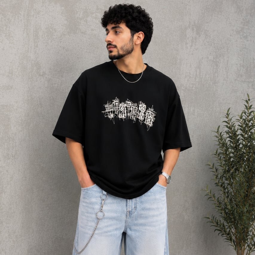 تي شيرت اوفرسايز