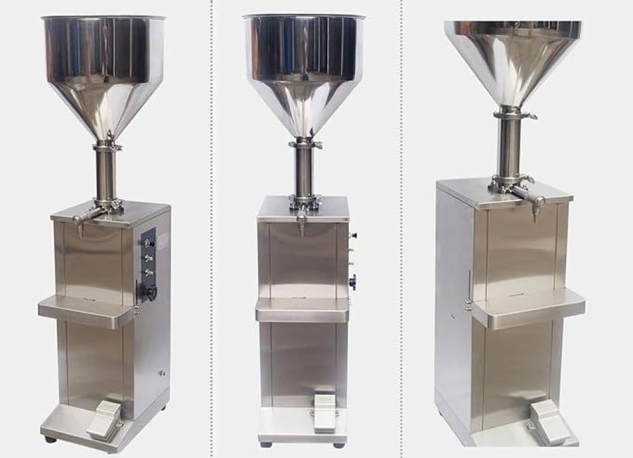 ماكينة تعبئة كريمات وسوائل لزجه موديل GT-100-1000ML
