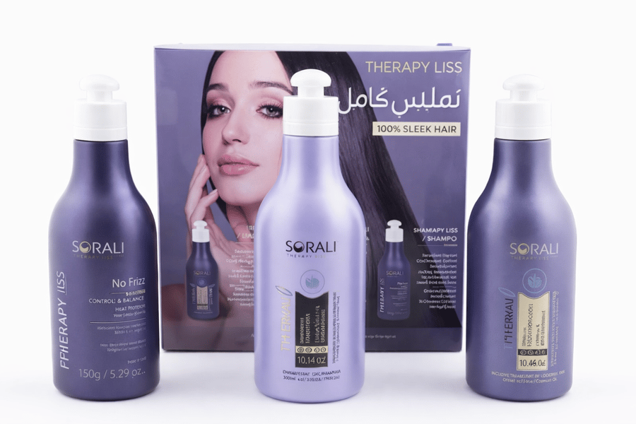 مجموعة العناية اليومية وتنعيم الشعر 3 قطع 300 مل
