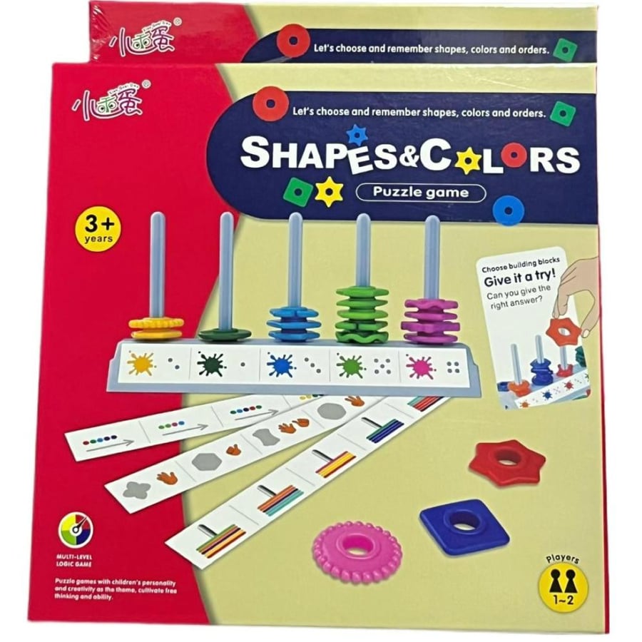 The game of shapes and colors