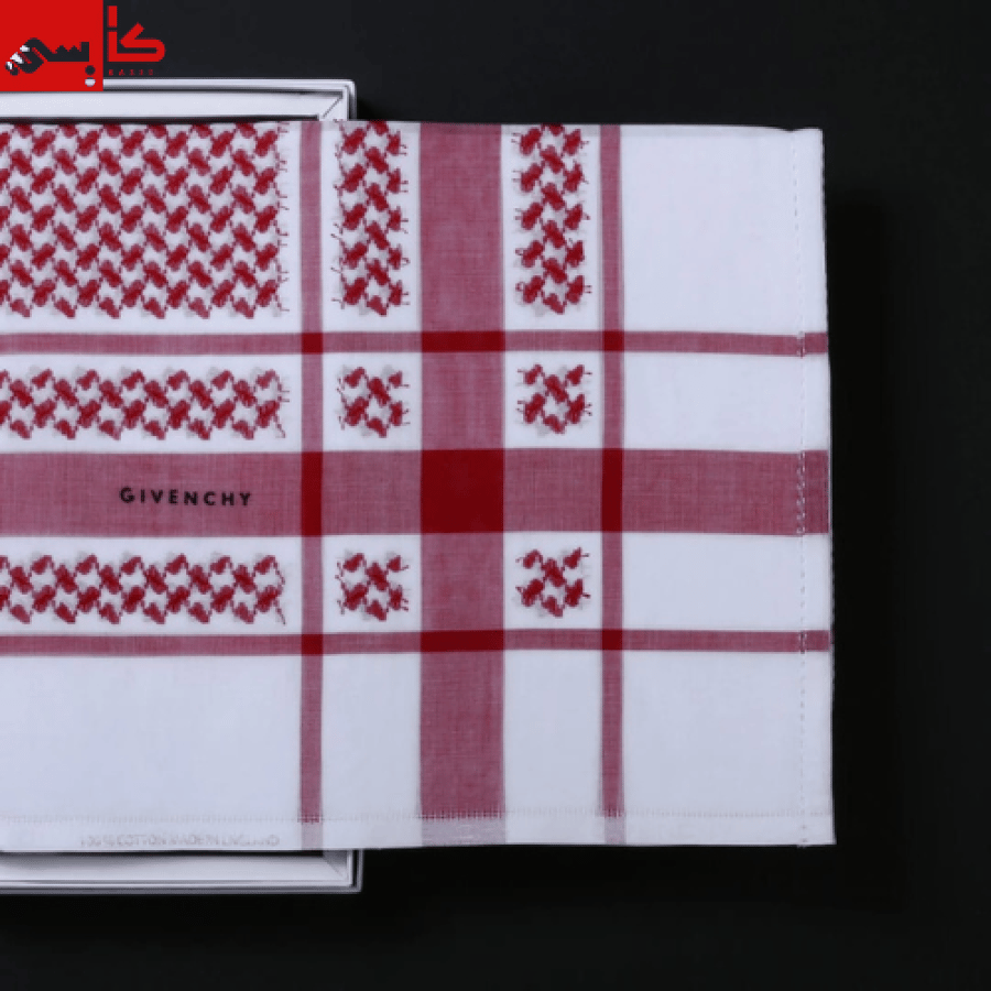 شماغ جيفنشي الأصلي الإصدار الجديد قطن طبيعي 100%