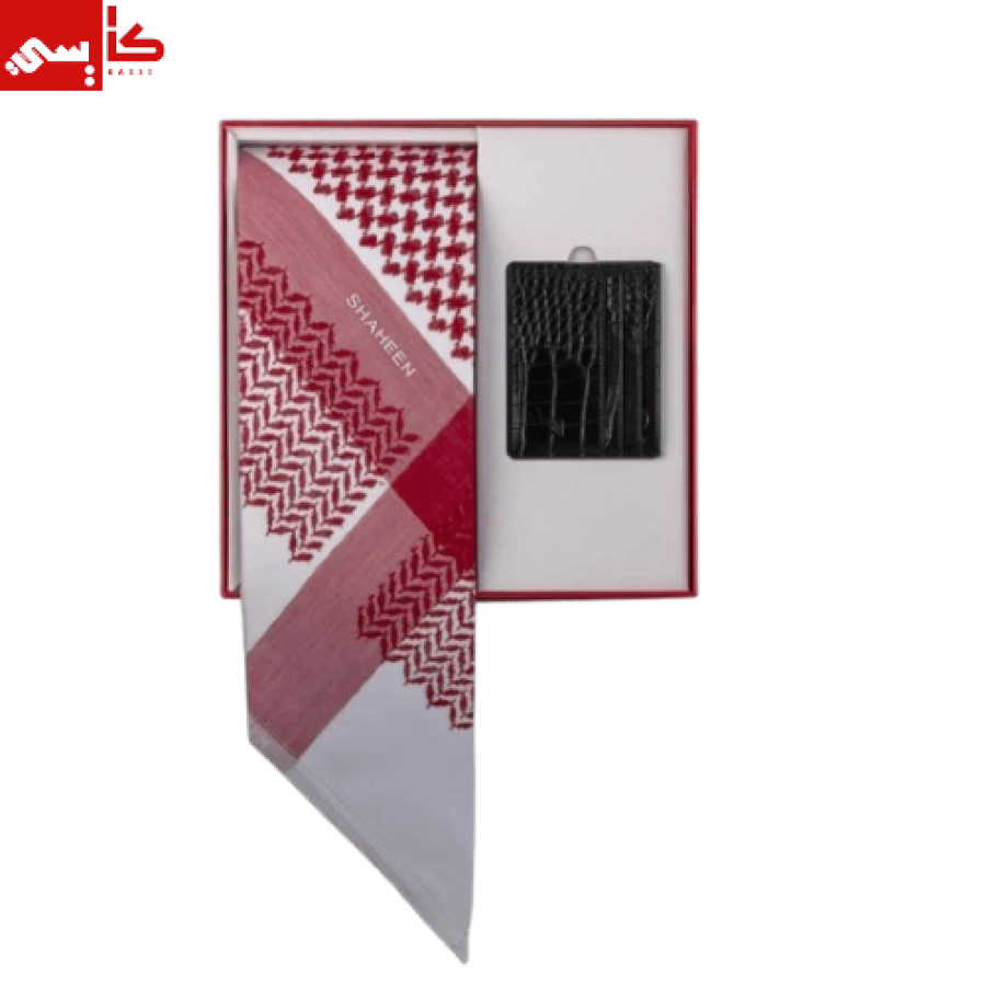 شماغ شاهين كلاسيك + شماغ أحمر بريمير شاهين + 2عطر جيب عود