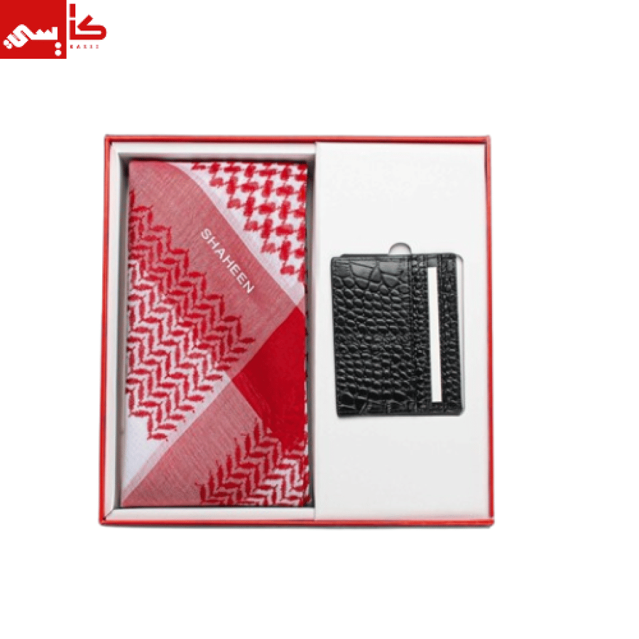 شماغ شاهين كلاسيك + شماغ أحمر بريمير شاهين + 2عطر جيب عود