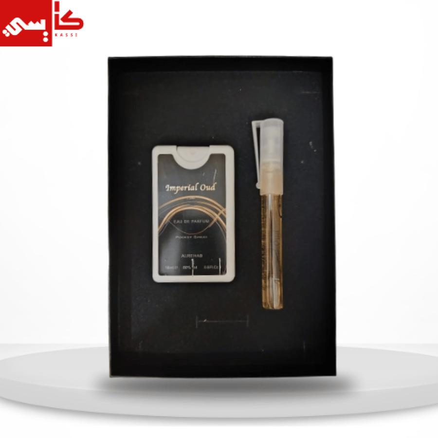طقم عطور عود قلم عطر 8 مل + عطر جيب 8 مل