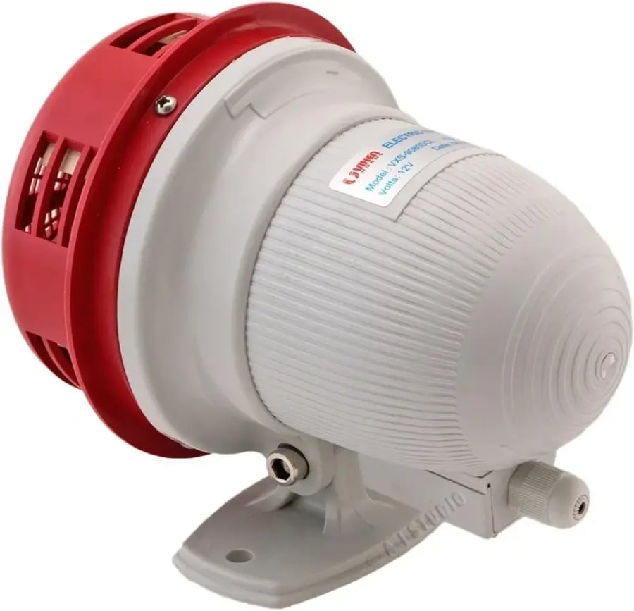 صفارة إنذار كهربائية صناعية عالية الصوت (Electric Motor Siren) - موديل 0221608-LK-MCL