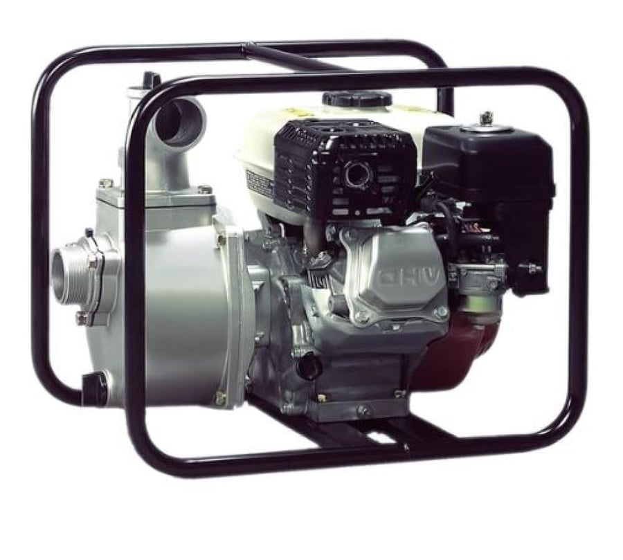 طرمبة ماء بنزين 2 بوصة كوشين KOSHIN ياباني بمحرك هوندا Honda GX120 | موديل SEH-50X رفع 30 متر وتدفق 600 لتر/دقيقة