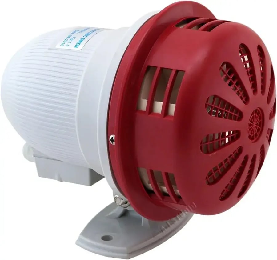 صفارة إنذار كهربائية صناعية عالية الصوت (Electric Motor Siren) - موديل 0221608-LK-MCL