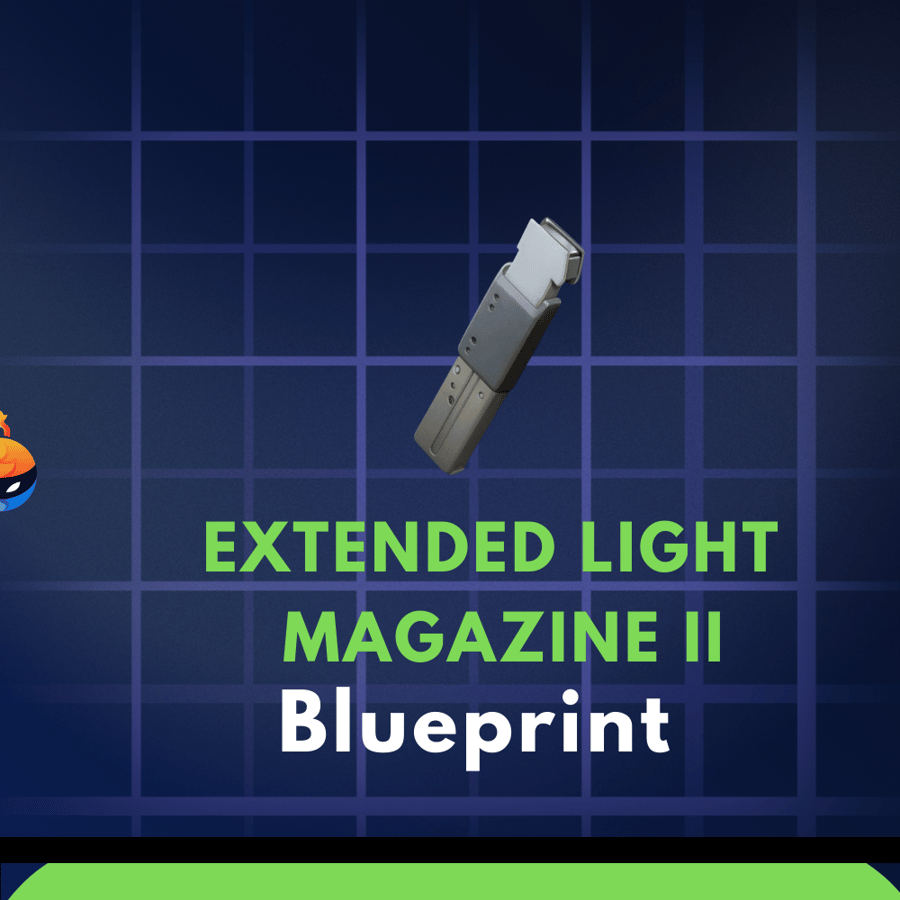 Extended Light magazine II Blueprint  - ارك رايدرز بلوبرنت