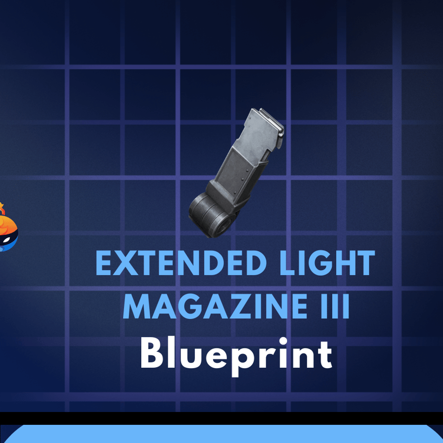 Extended Light magazine III Blueprint  - ارك رايدرز بلوبرنت