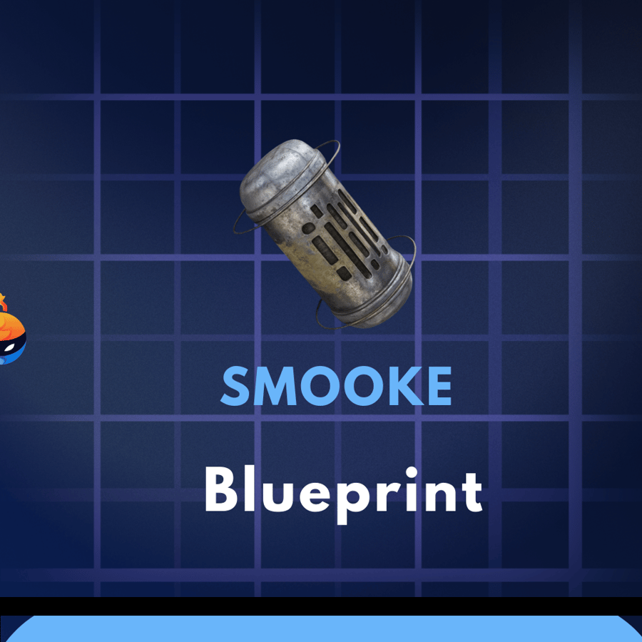 Smooke Grenade Blueprint - ارك رايدرز بلوبرنت