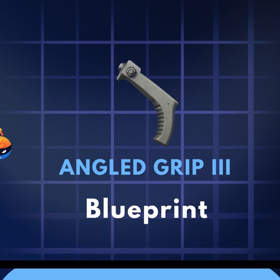 Angled Grip III Blueprint  - ارك رايدرز بلوبرنت