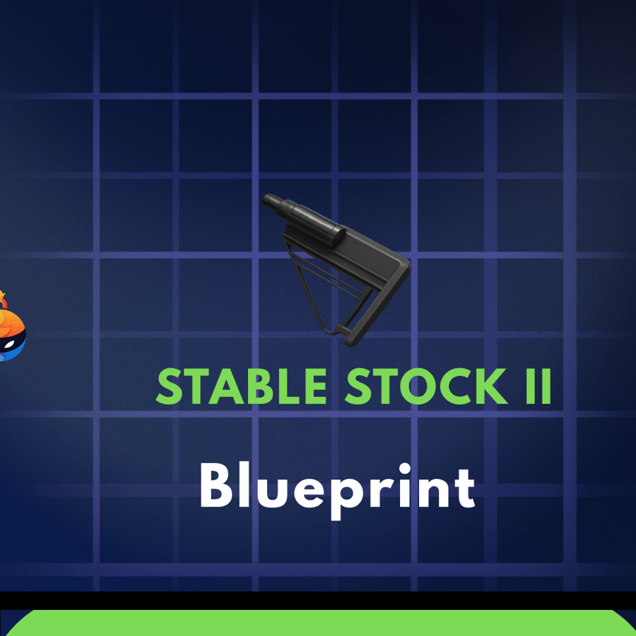 Stable Stock II Blueprint بلوبرنت