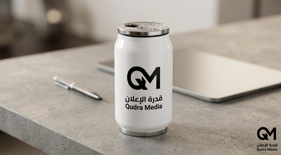 كوب بغطاء متحرك بدون مقبض