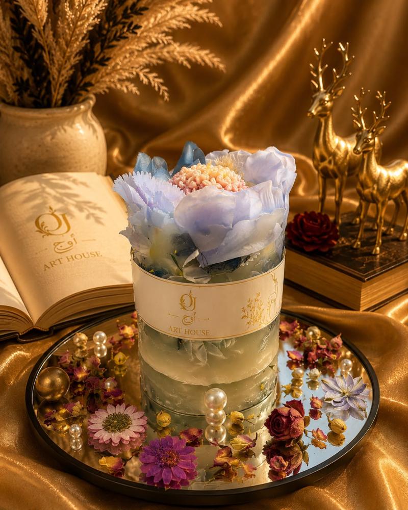 شمعة التفتح الأزرق | Blue Bloom