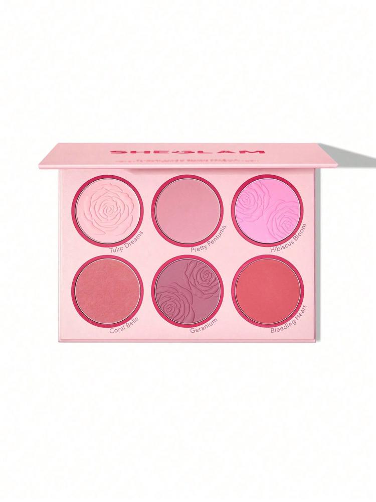 SHEGLAM FLORAL FLUSH BLUSH PALETTE BLUSHING BOUQUET