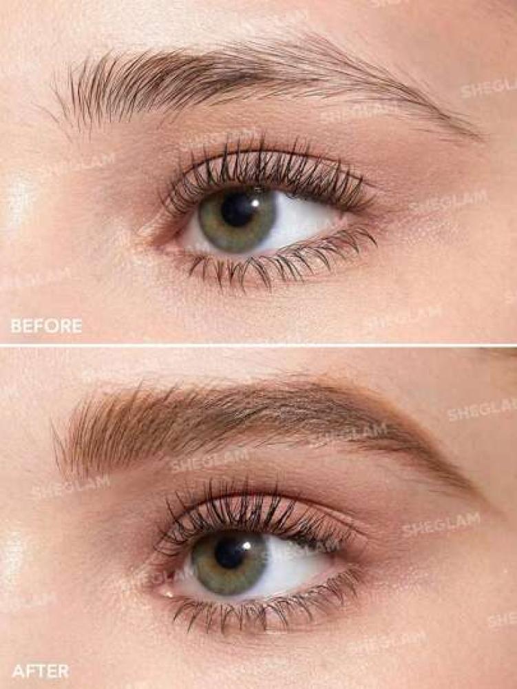 SHEGLAM FULL FILLED EYEBROW PALETTE 101 DARK BROWN