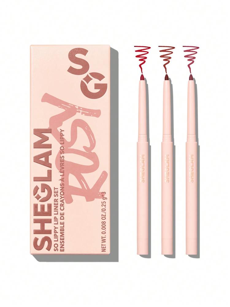 SHEGLAM SO LIPPY LIP LINER SET ROSE GARDEN