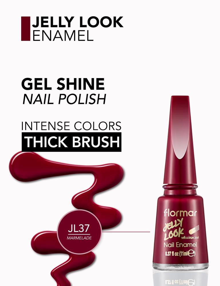 Flormar Jelly Look Nail Enamel JL37 Marmelade