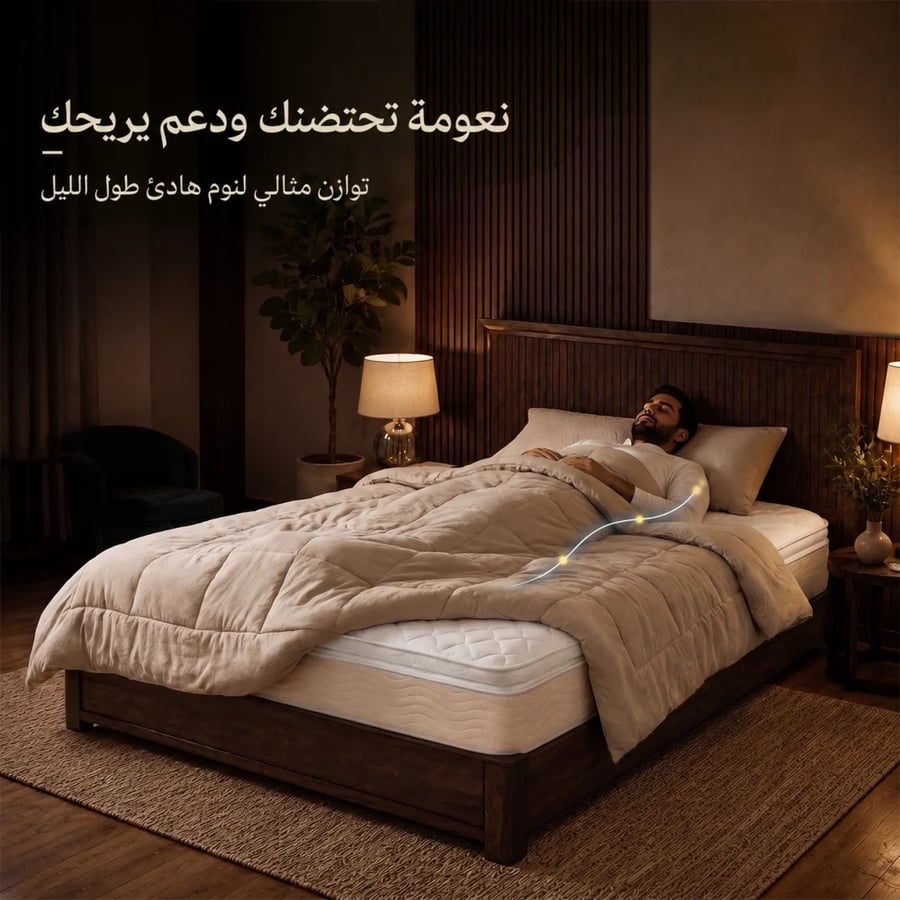 عرض خاص - مرتبة نوم بلو توب - متعدد المقاسات