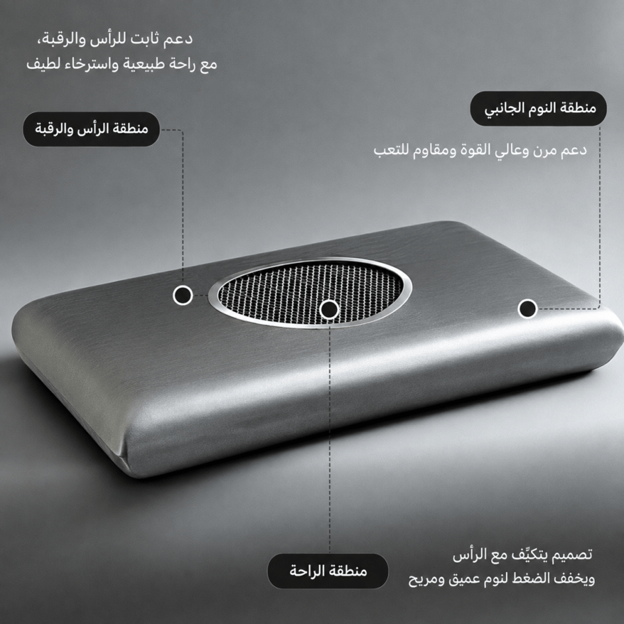 مخدة ميموري فوم مع جل تبريد - راما