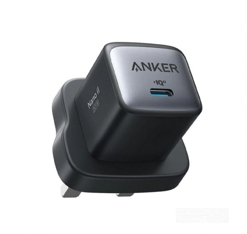 شاحن جداري 30 واط منفذ IQ - PD اسود - م / A2146 ماركة ANKER