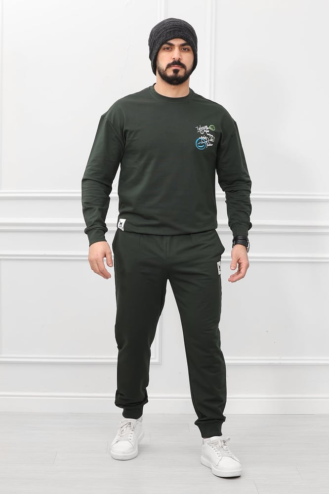 طقم رجالي كاجوال شتوي أرجل ضيقه