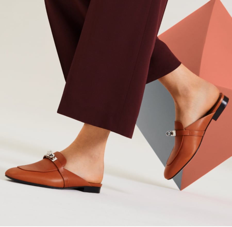 Hermes Brown Leather Oz