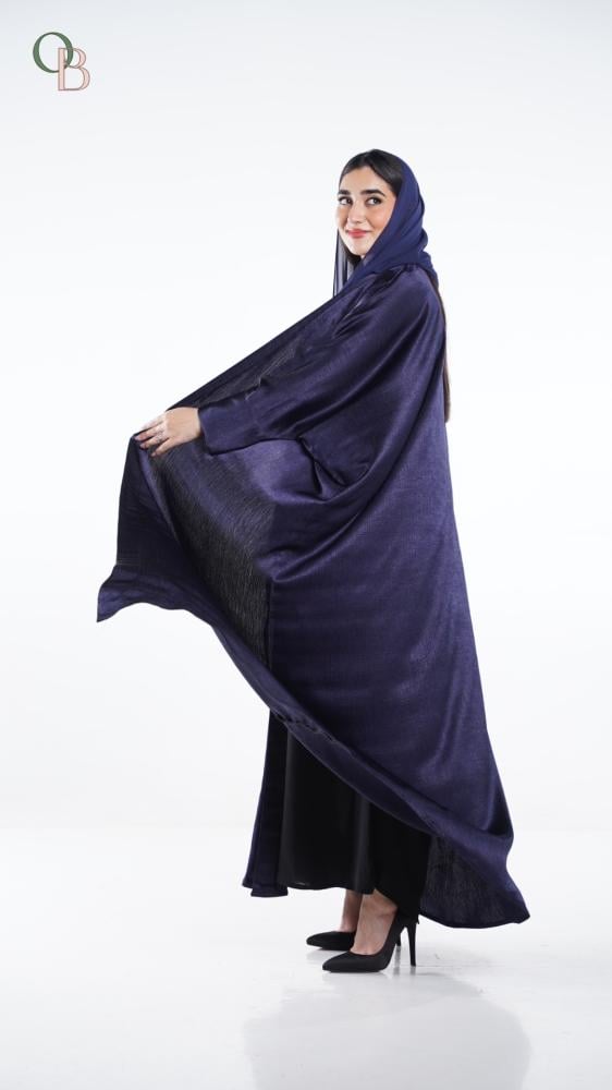Navy Blue Abaya | بشت كحلي